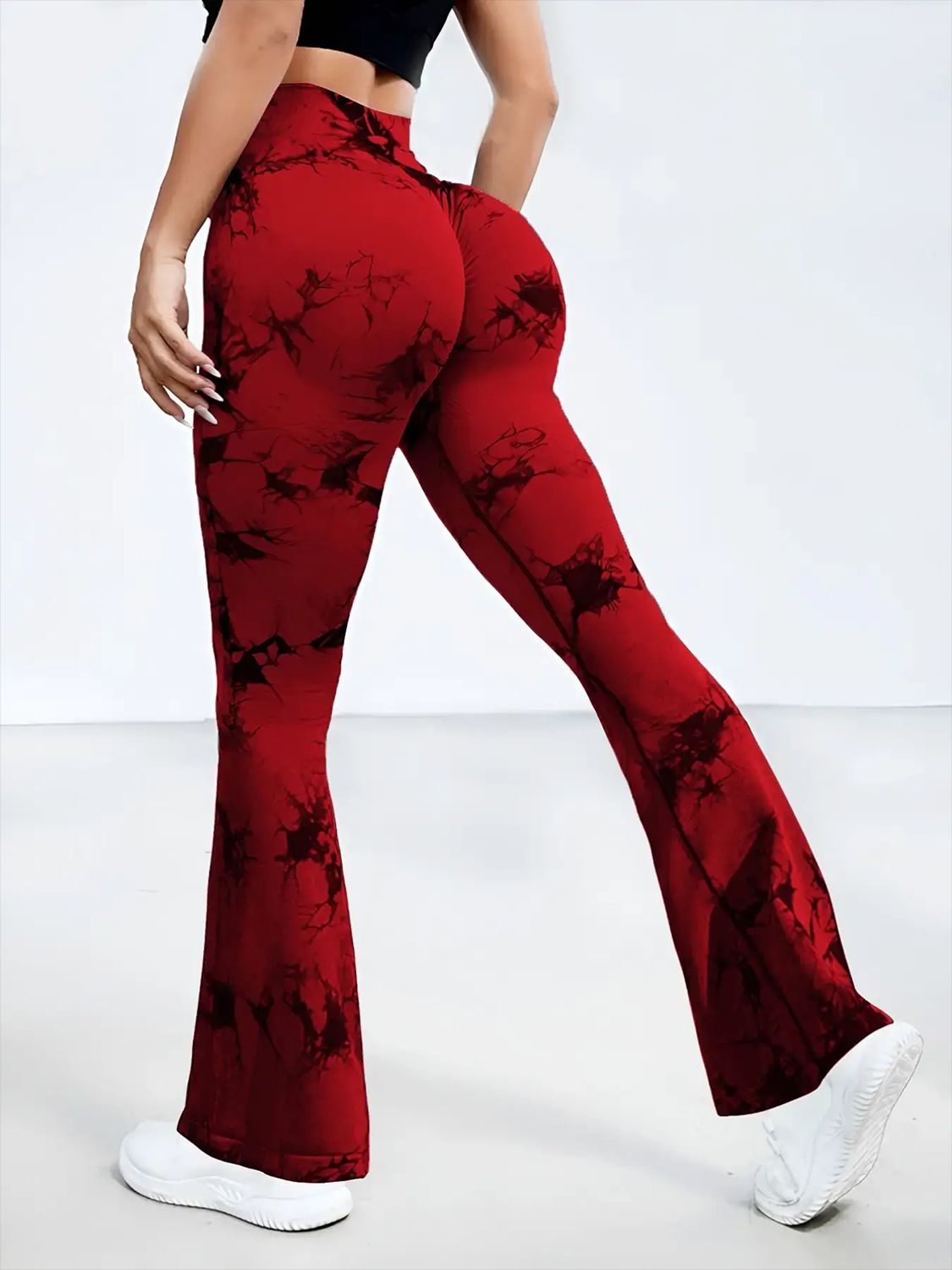 Tie-Dye High Waist Active Leggings-Bella Boutique Collective