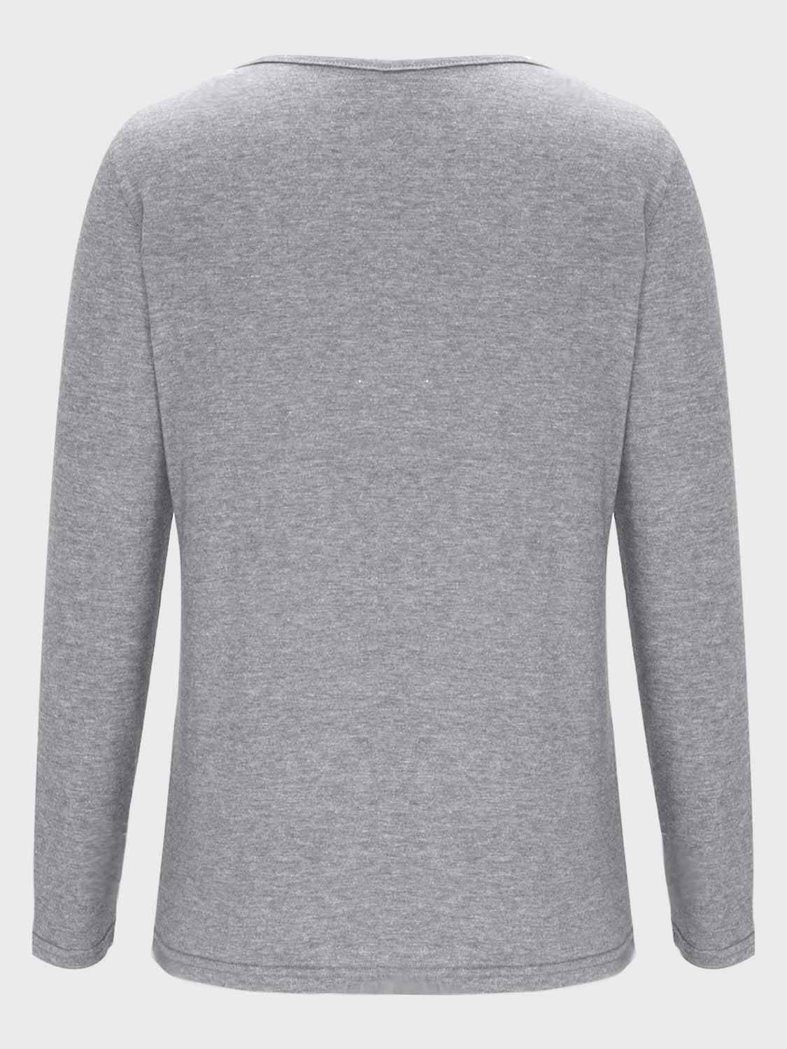 Crisscross V-Neck Long Sleeve T-Shirt-Bella Boutique Collective
