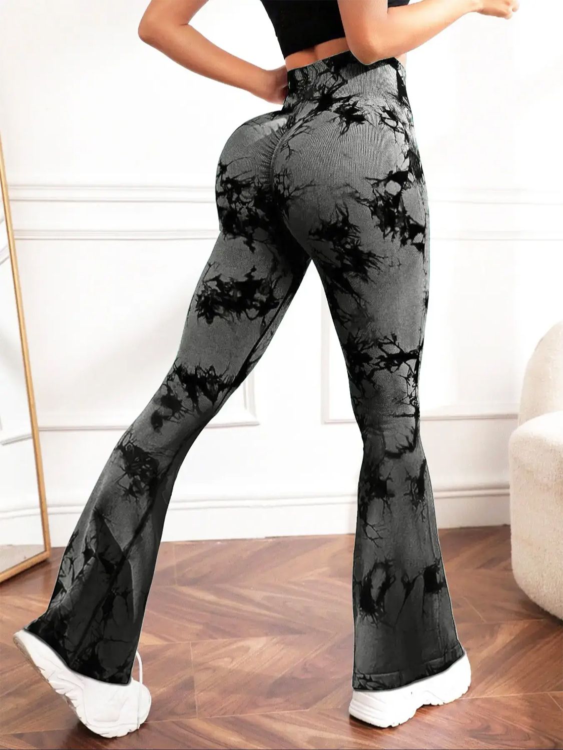 Tie-Dye High Waist Active Leggings-Bella Boutique Collective