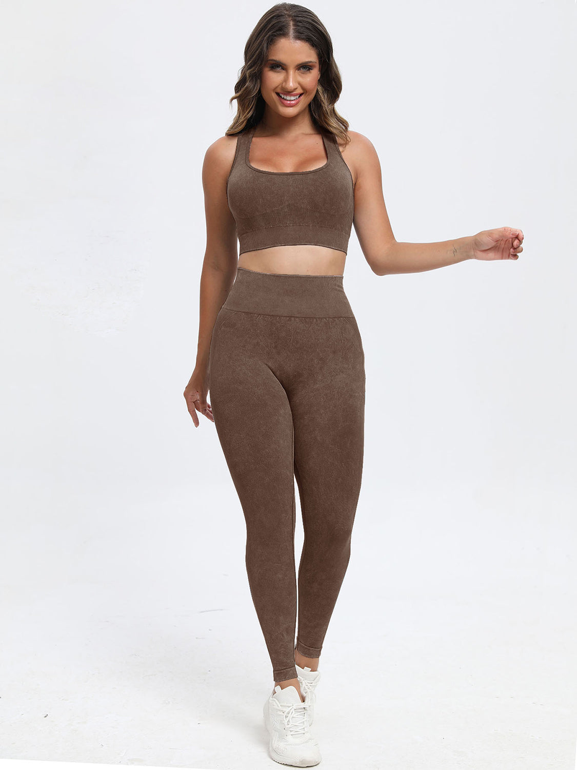 Scoop Neck Wide Strap Top and Pants Active Set-Bella Boutique Collective