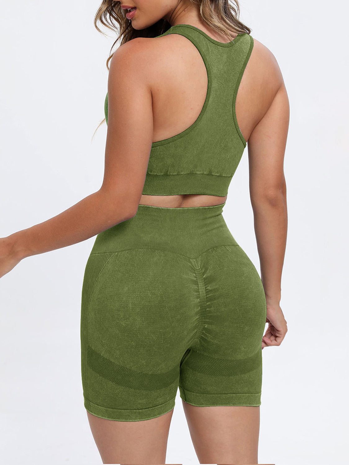 Scoop Neck Wide Strap Top and Shorts Active Set-Bella Boutique Collective