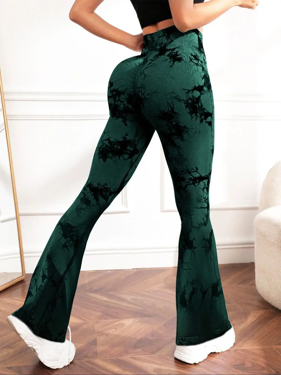 Tie-Dye High Waist Active Leggings-Bella Boutique Collective