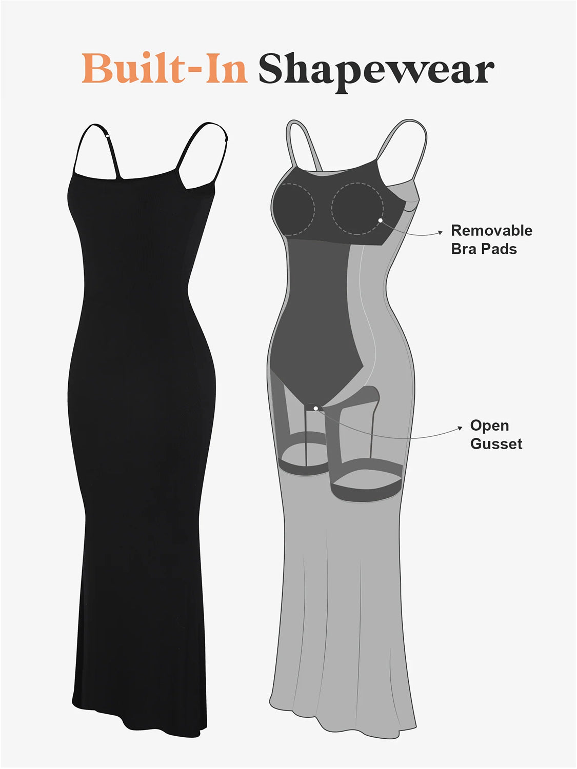 Basic Bae Built-In Shapewear Sleeveless Maxi Dress-Bella Boutique Collective