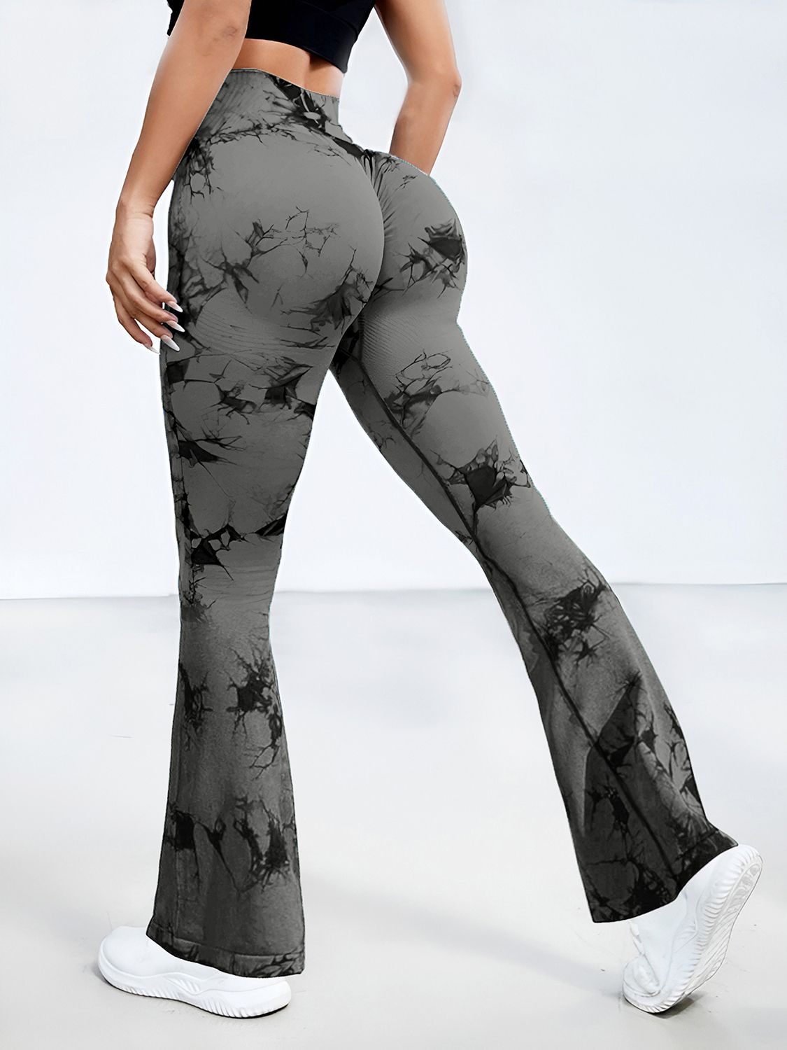 Tie-Dye High Waist Active Leggings-Bella Boutique Collective