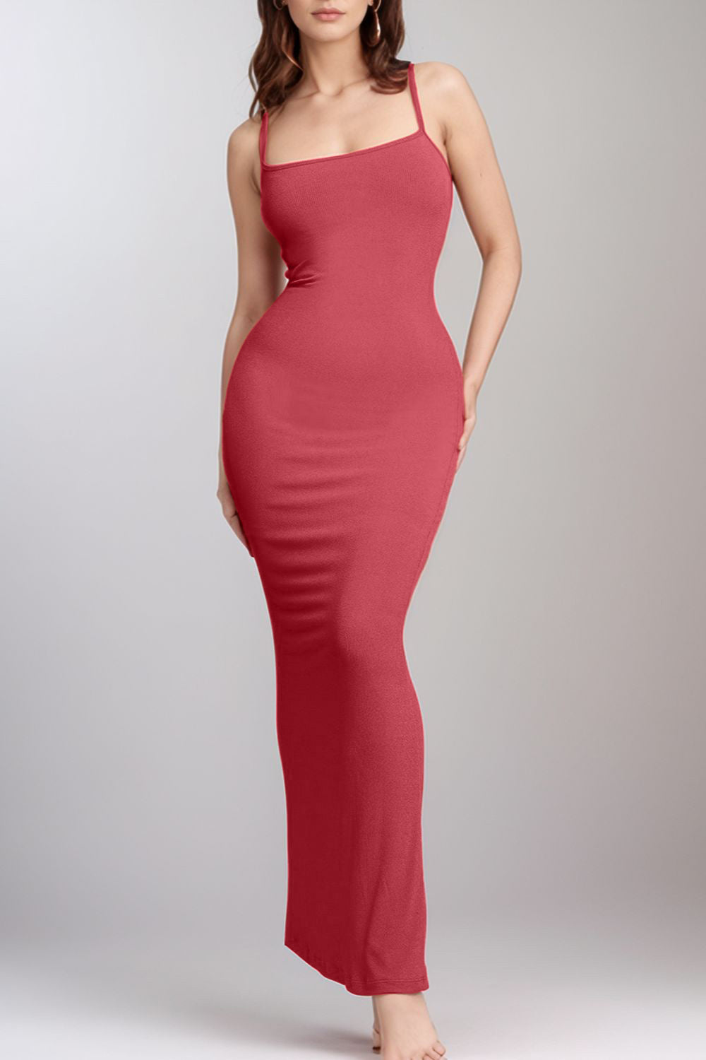 Basic Bae Built-In Shapewear Sleeveless Maxi Dress-Bella Boutique Collective