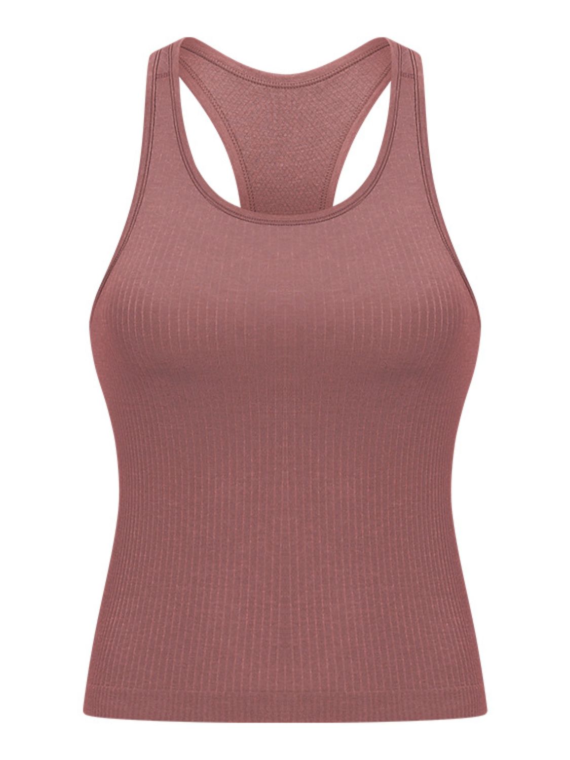 Millennia Round Neck Racerback Active Tank-Bella Boutique Collective