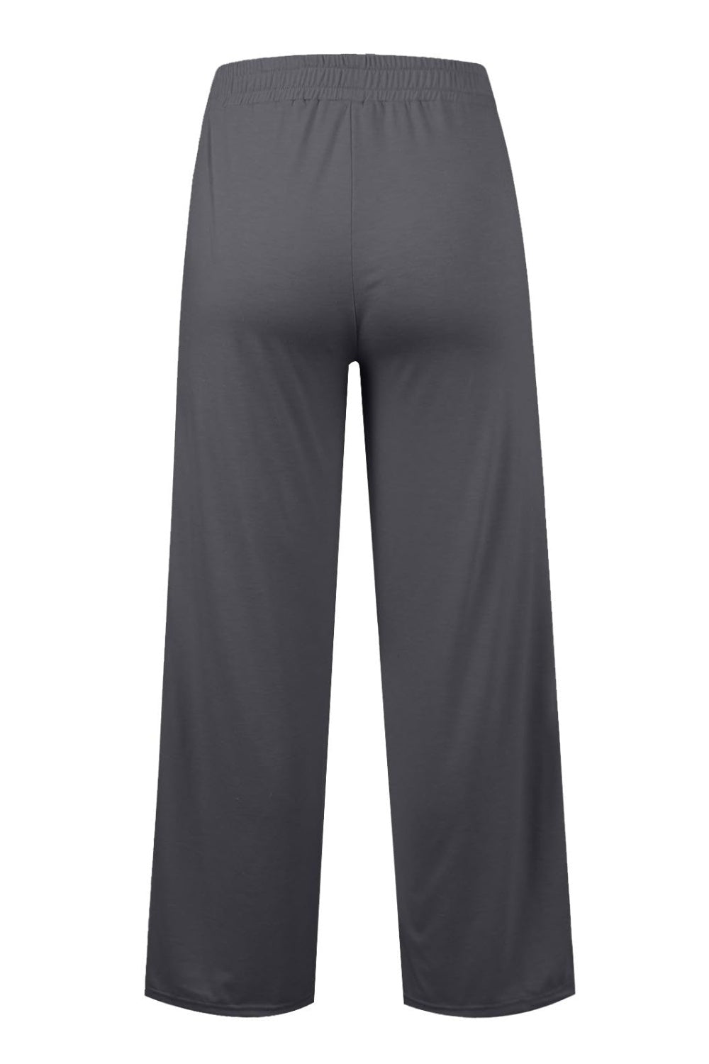 Drawstring Elastic Waist Wide Leg Pants-Bella Boutique Collective