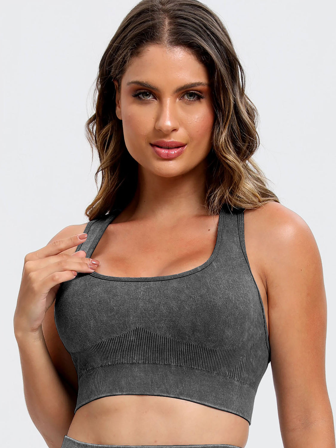 Scoop Neck Wide Strap Top and Shorts Active Set-Bella Boutique Collective