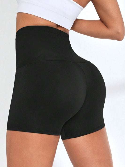 High Waist Active Shorts-Bella Boutique Collective