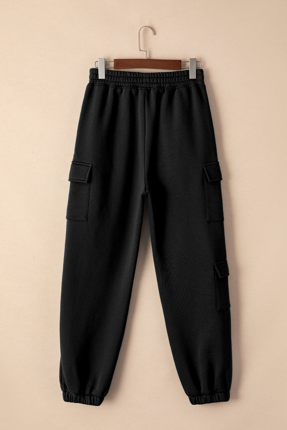 Pocketed Elastic Waist Active Joggers-Bella Boutique Collective