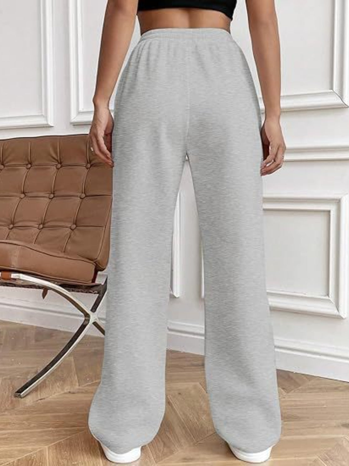Drawstring Wide Leg Pants with Pockets-Bella Boutique Collective