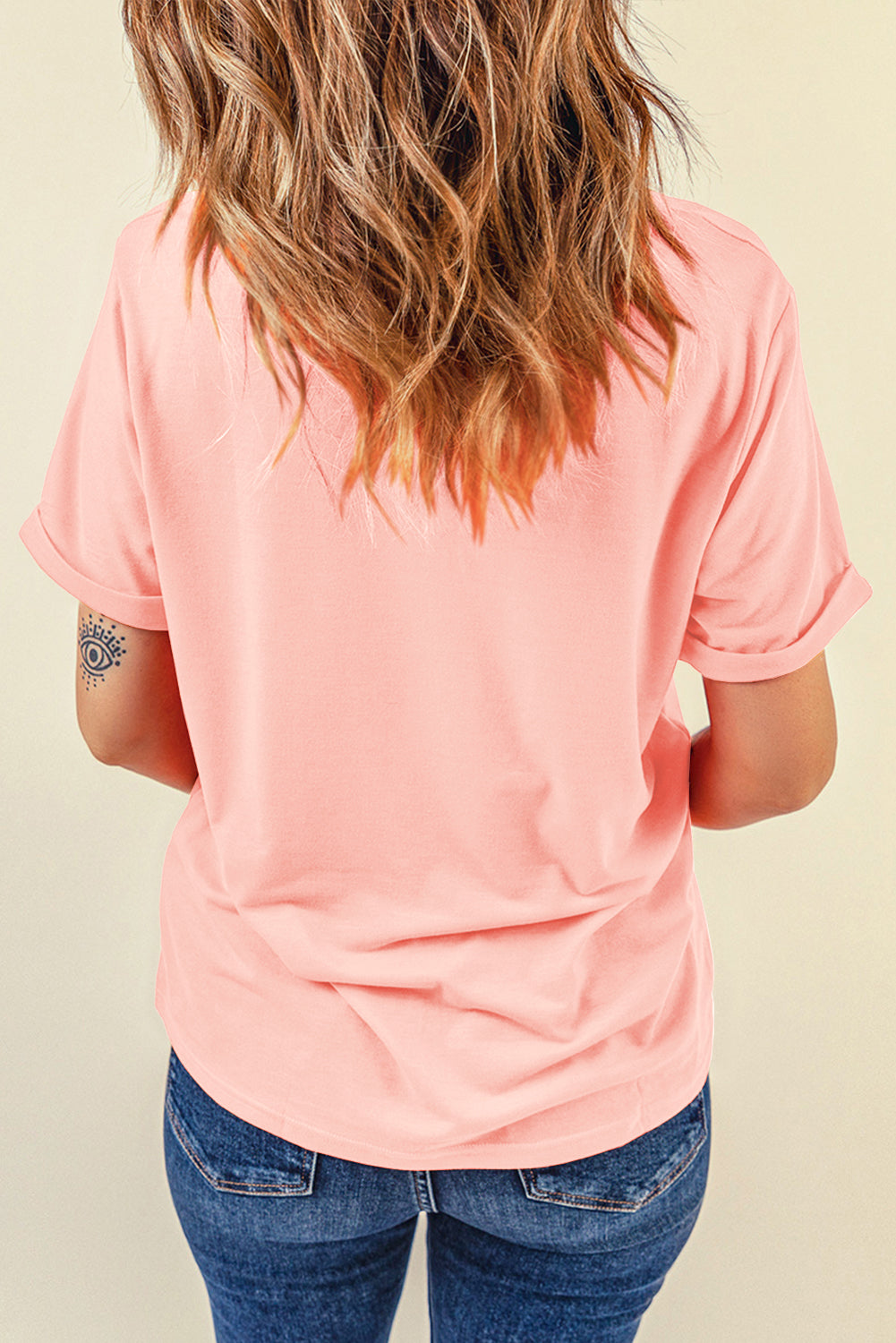 Pink Preppy Retro Checkered Coquette Teach Graphic T-Shirt-Bella Boutique Collective